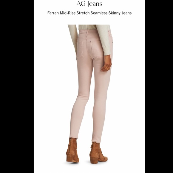 NWT Bass Skinny Fit leg pants light peach/pink First photos similar, not same - Picture 6 of 13